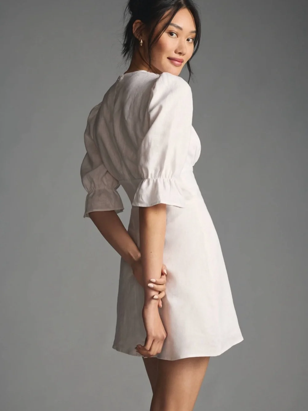 New reformation Simi Linen dress - Picture 2 of 5